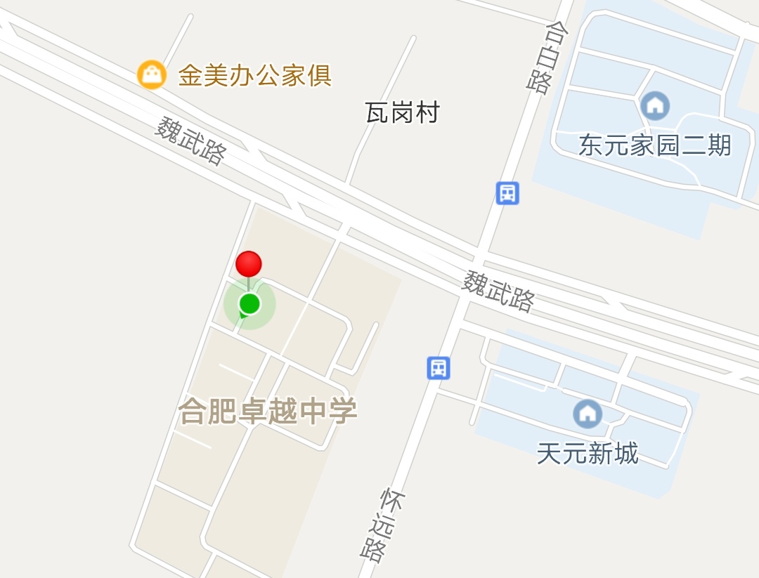 合肥卓越中学卫星定位图.jpg